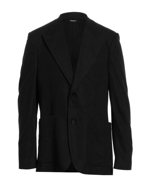 Dolce & Gabbana Black Blazer for men