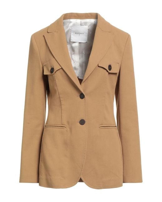 Beatrice B. Natural Blazer
