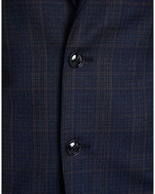 Trussardi Blue Suits for men