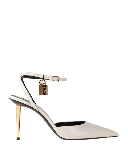 Tom Ford White Pumps