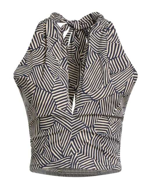 Top Staud de color Gray