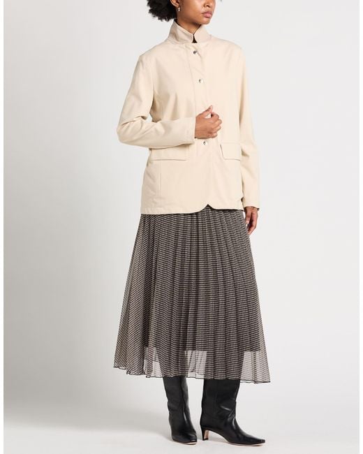 Moorer Natural Jacket Viscose, Polyamide, Elastane