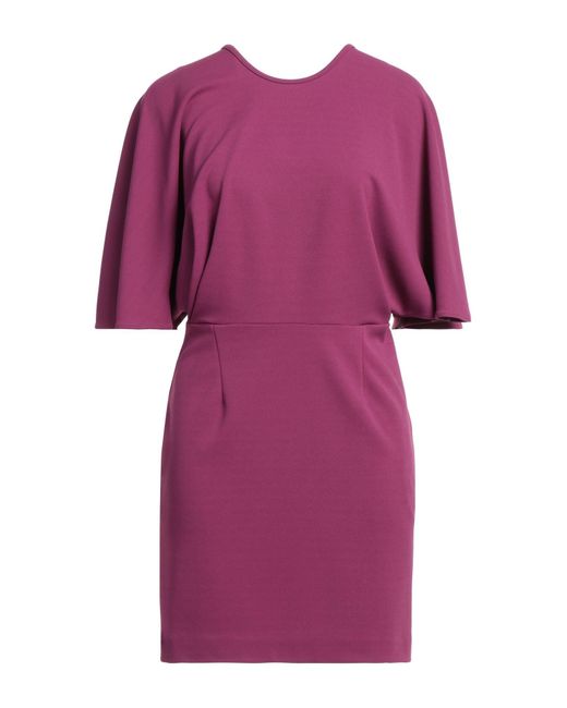 ..,merci Purple Mini Dress