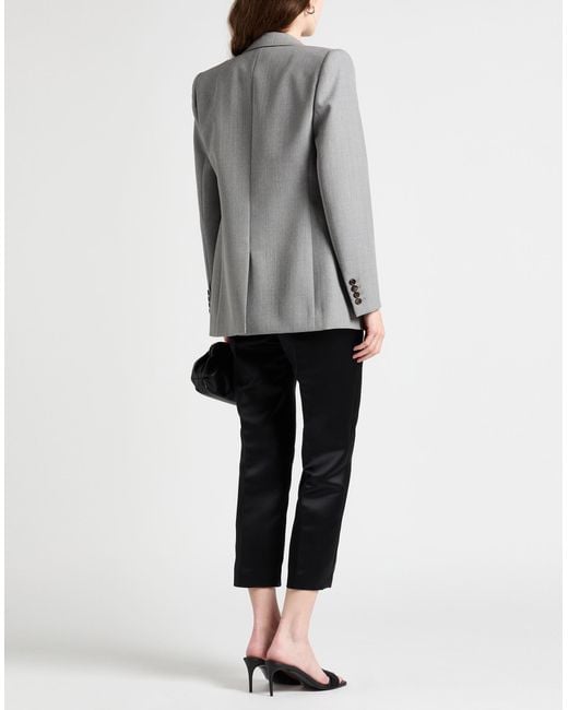 Chloé Gray Blazer Virgin Wool
