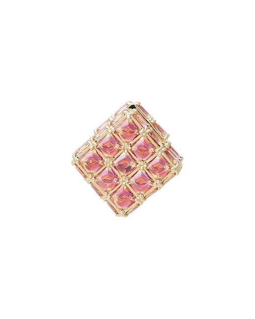 Swarovski Pink Einzelner Ohrring
