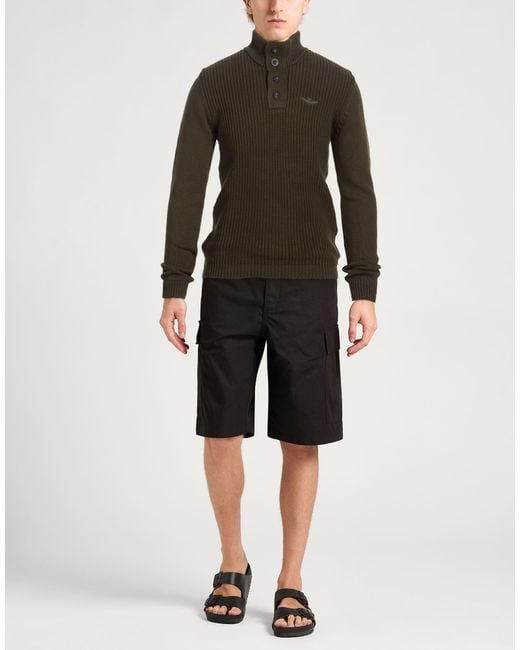 Aeronautica Militare Green Jumper for men