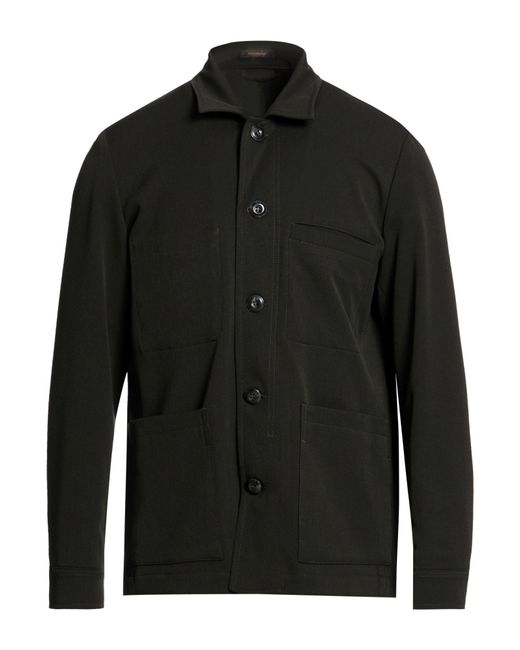 Officina 36 Black Jacket for men