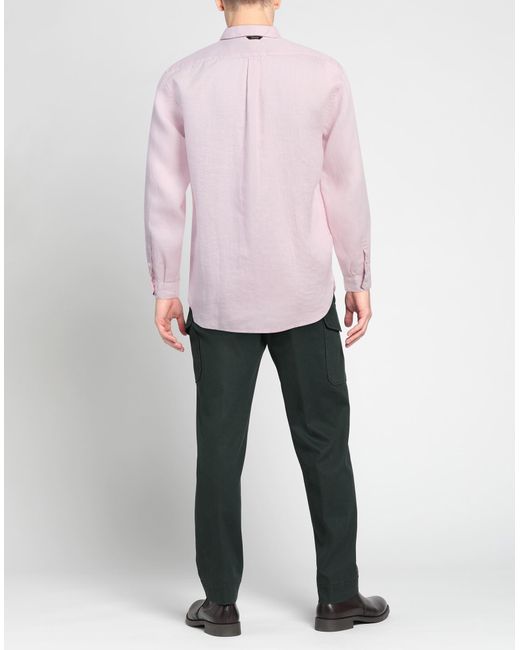 Camisa Napapijri de hombre de color Pink