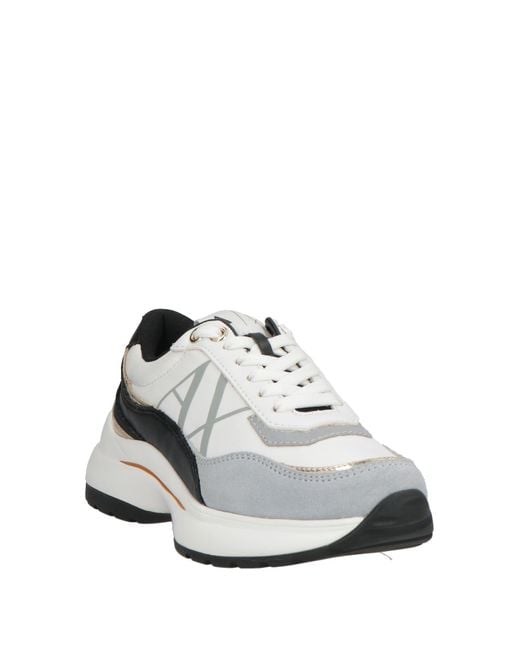 ARMANI EXCHANGE White Trainers