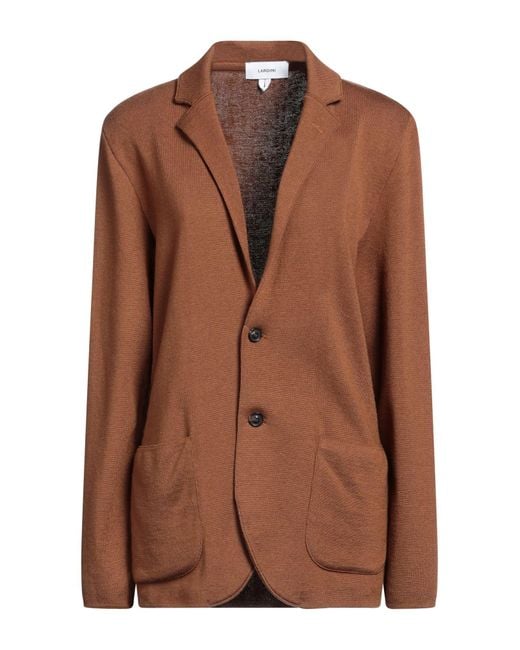 Lardini Brown Strickjacke