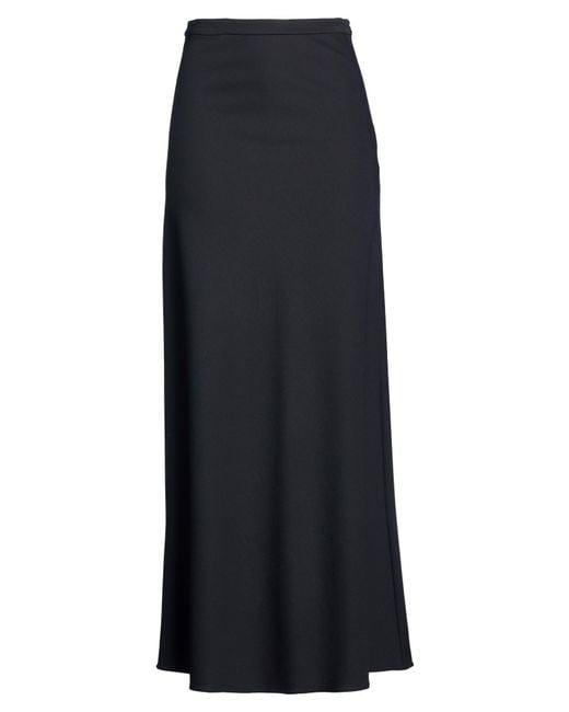 Max Mara Black Maxi Skirt Viscose, Polyamide, Elastane