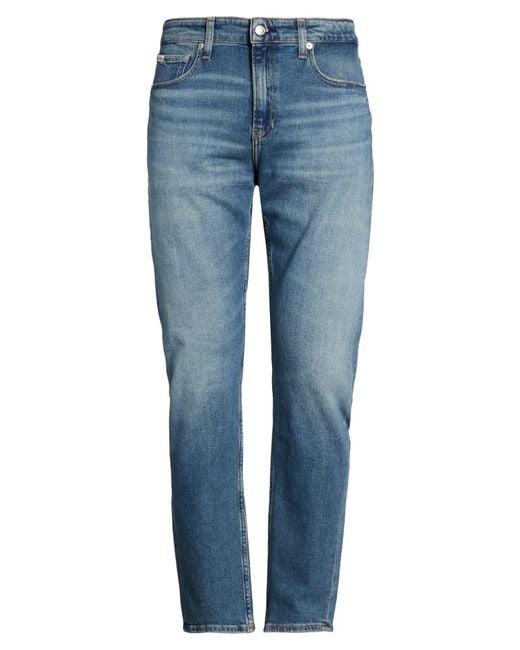 Calvin Klein Blue Jeans Cotton, Elastane for men
