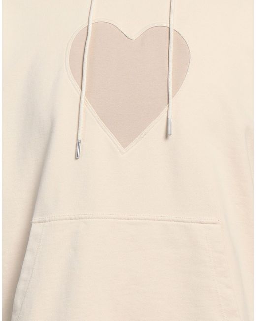 Sandro Natural Sweatshirt Cotton, Elastane for men