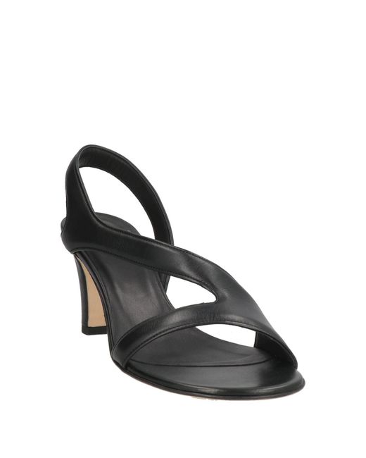 Officine Creative Black Sandals