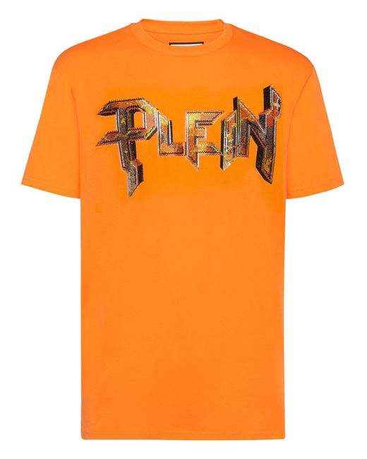 T-shirt Philipp Plein pour homme en coloris Orange