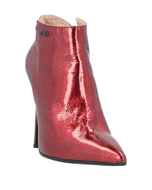 Norma J. Baker Red Ankle Boots