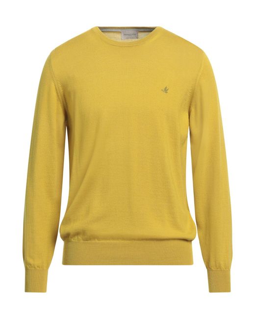Pullover Brooksfield de hombre de color Yellow