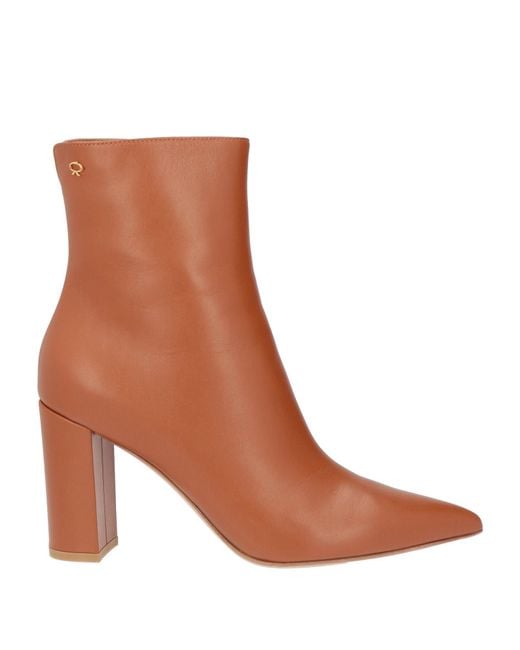 Gianvito Rossi Brown Ankle Boots