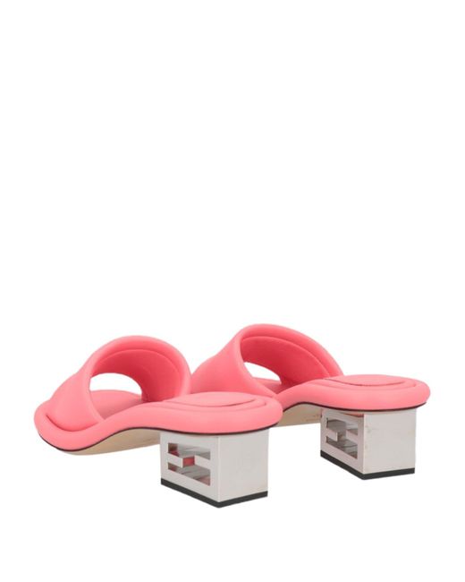 Sandalias Fendi de color Pink
