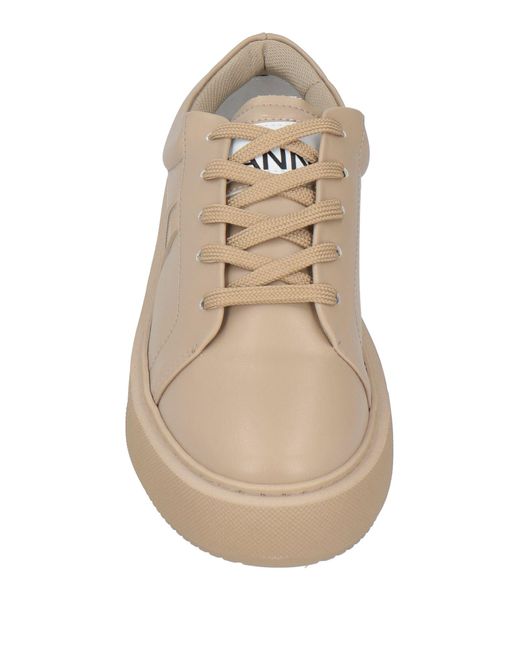Ganni Natural Sneakers