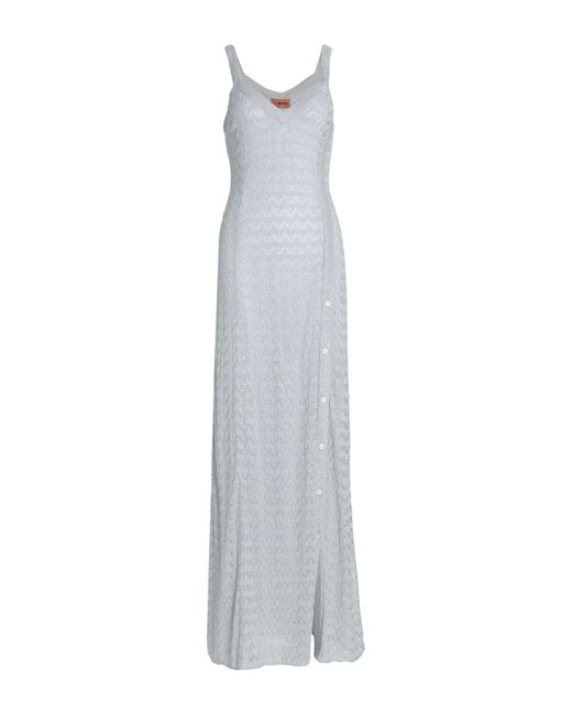 Missoni White Maxi-Kleid