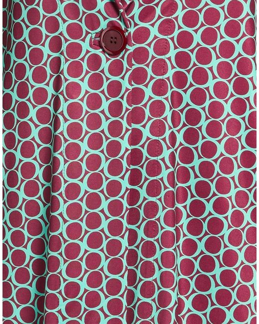 JUSTMINE Red Burgundy Blazer Polyester, Elastane