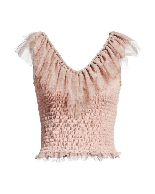 Liu Jo Pink Top Polyester