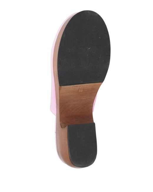 Grifoni Pink Mules & Clogs