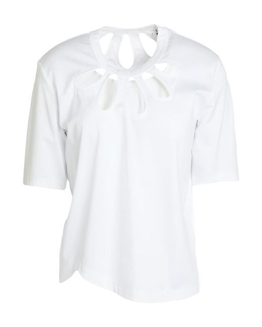Comme des Garçons White T-Shirt Cotton