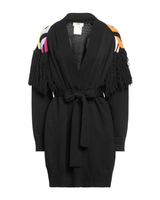Fuzzi Black Cardigan