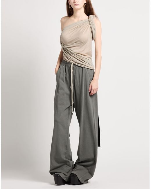 Rick Owens White Light Top Cotton