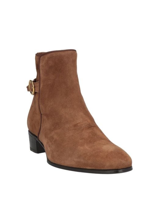 Lardini Brown Lidofort Per Ankle Boots Leather for men