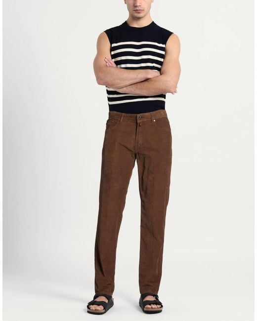 Berwich Brown Trouser for men