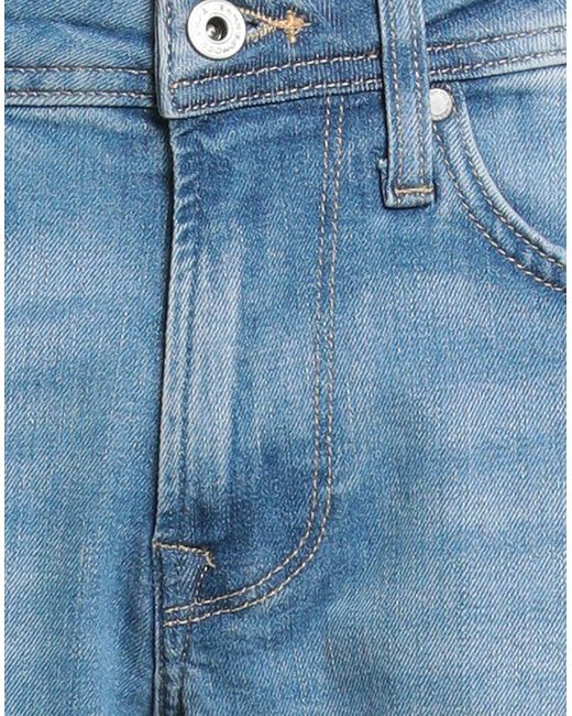 Pepe Jeans Blue Denim Shorts Cotton, Elastane for men