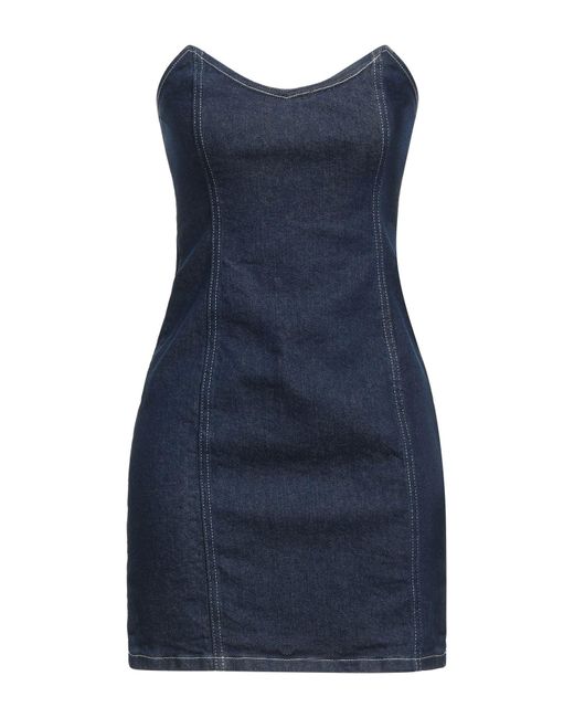 NA-KD Blue Short Dress