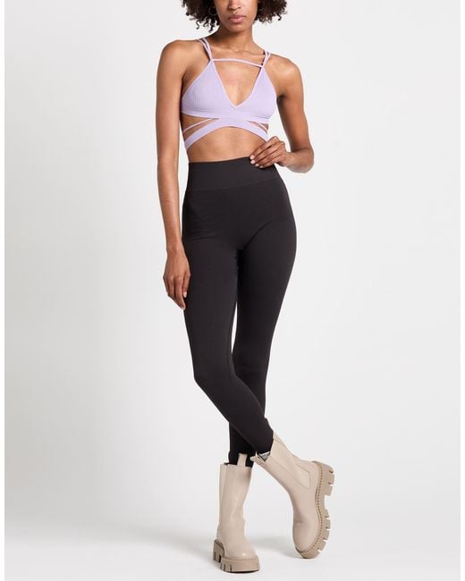 ANDREADAMO Purple Lilac Top Polyamide, Elastane