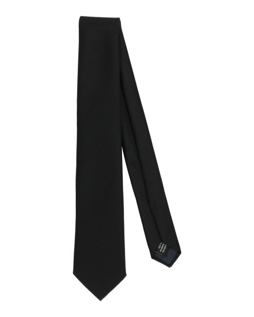 Tagliatore Black Ties & Bow Ties for men