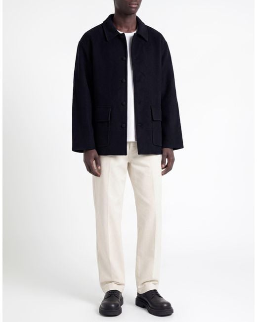 Officine Generale Blue Coat for men