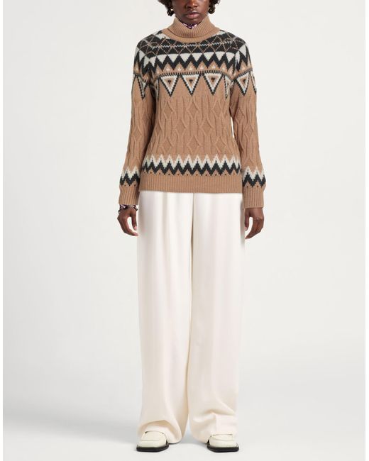 Eleventy Natural Turtleneck