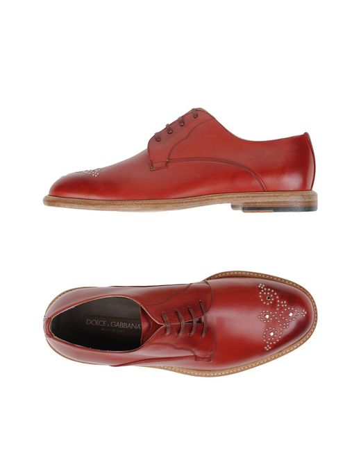 dolce gabbana shoes men red