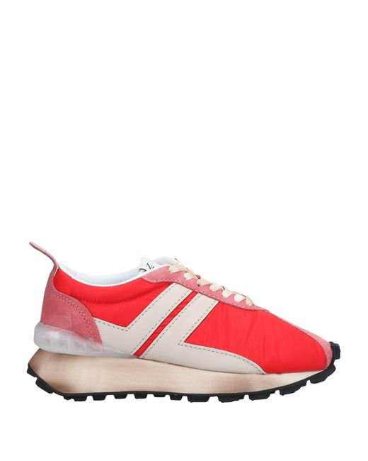 Lanvin Red Trainers