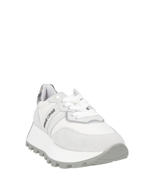 Roberto Cavalli White Trainers