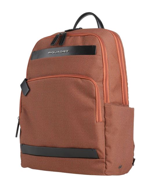 Piquadro Brown Backpack for men