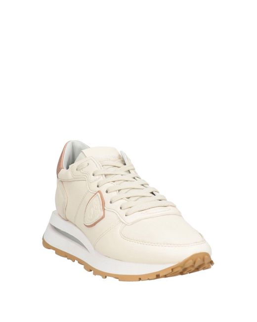 Sneakers di Philippe Model in Natural