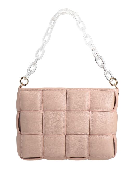 My Best Bags Pink Handbag Leather