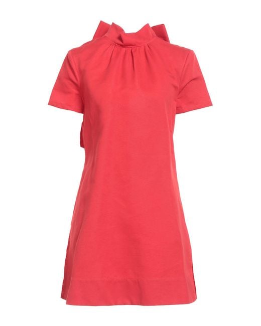 Staud Red Mini-Kleid