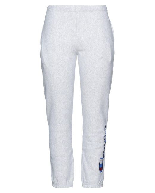 Champion Fleece Pants in Light Grey 