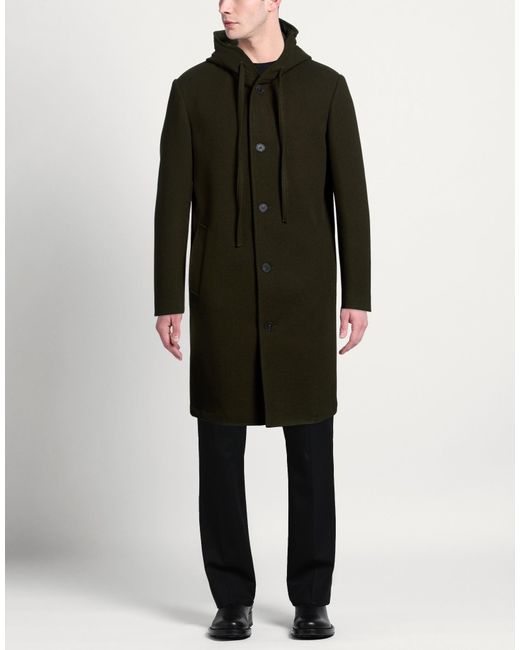 Abrigo OVER/D de hombre de color Black