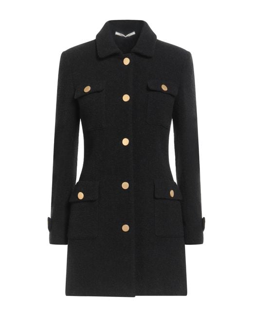 Tagliatore 0205 Black Coat Virgin Wool, Polyamide