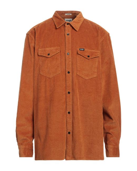 Wrangler Brown Shirt for men
